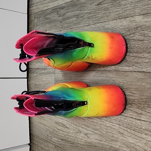 Rainbow Platform boots - Picture 3 of 4